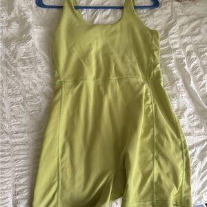 Lime Green Sleeveless Romper